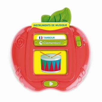 Clementoni - Mes 100 Premiers Mots Bilingue - Jouets Éducatifs - 2 Modes De Jeux : Quiz Et Découverte - Sons Et Comptines