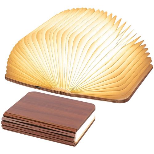 Lampe Livre intelligente Wafenso (10*8*2.5CM)-Mini Noyer