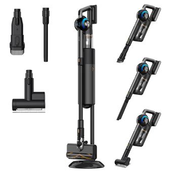 Aspirateur sans fil JIGOO V700 Avec station d'aspiration de 2,5 L vidage automatique de la poussière Puissance d'aspiration de 33 KPa - 1