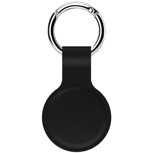 Porte-clés PURO Apple AirTag Icon Case - Silicone (lot de 2) (noir