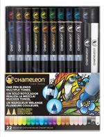 Set 22 marqueurs Chameleon Deluxe