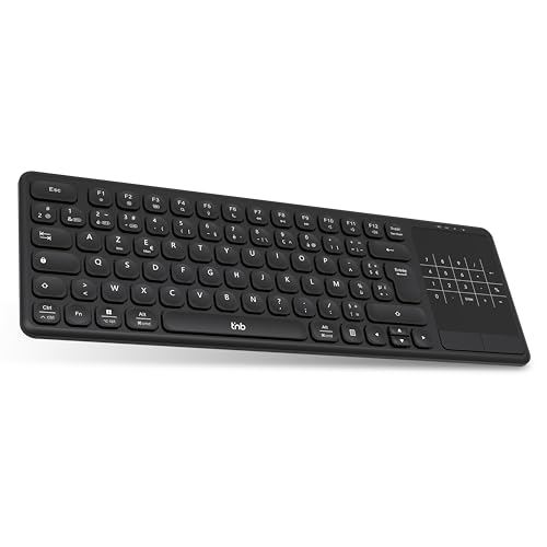 Clavier sans fil - TnB - Slim Touch - Ultra-mince - Ergonomique - Noir