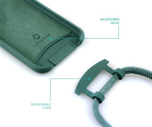 Coque Silicone Samsung Galaxy S21 FE (vert foncé) 