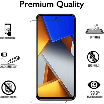 2 Films de protection écran en verre trempé pour Xiaomi Poco M4 Pro 4G  [Novago] - Protection d'écran pour smartphone - Achat & prix