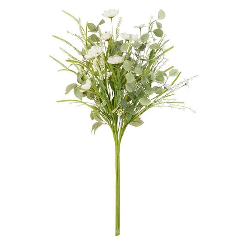GENERIQUE - Bouquet de Fleurs Artificielles - 85cm - Blanc - Image 3