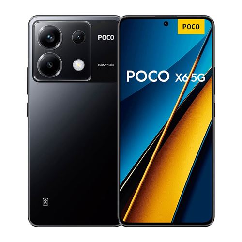 Xiaomi Poco X6 5G 12Go/256Go Noir (Black) Double SIM