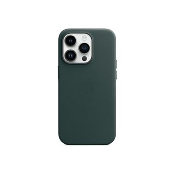 Apple - Coque de protection pour téléphone portable - avec MagSafe - cuir - vert forêt - pour iPhone 14 Pro