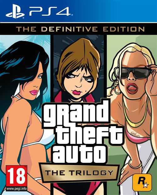 Take-Two Interactive GTA The Trilogy (The Definitive Edition) Définitif Multilingue PlayStation 4