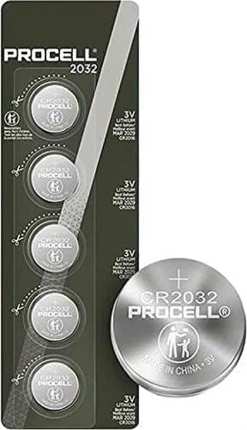 Duracell Procell 2032 Pile Bouton Lithium 3V Pack de 5 CR2032