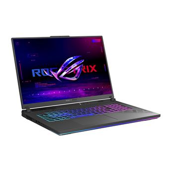 Asus ROG Strix G18 G814JIR-N6082W - PC (Intel i9-14900HX, NVIDIA RTX 4070, 32GB RAM, 1TB SSD, Windows 11) - Eclipse Gray - AZERTY Français - 1