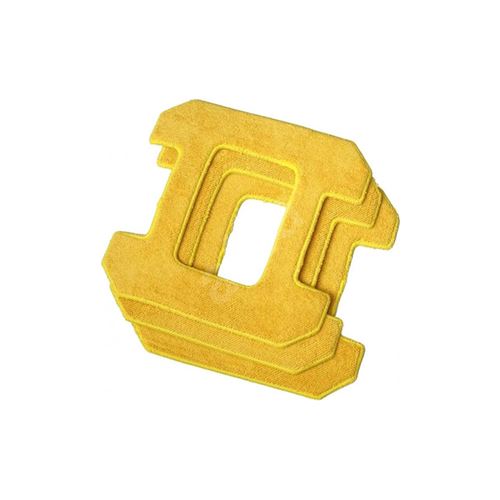 Accessoire nettoyage sol E.ZICOM PACK3MICROFIBRESJAUNES