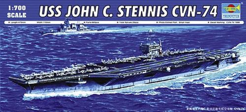 Trumpeter Uss John C. Stennis Cvn-74 - 1:700E - Image 2