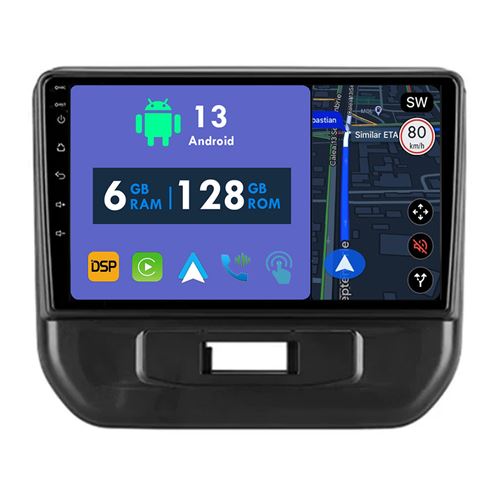 Radio Voiture CarPlay RoverOne® Écran Tactile Stéréo 2 Din pour Suzuki Celerio 2014-2023 6Go RAM 128Go ROM