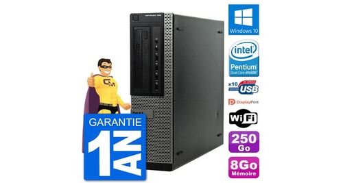 Pc dell optiplex 790 dt intel g630 ram 8go disque dur 250go windows 10 wifi État correct - N/A reconditionné disponible sur Fnac
