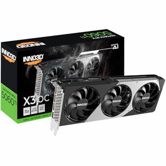Carte graphique - INNO3D - GeForce RTX 5060 Ti - 16 Go GDDR7 - 7680 x 4320 pixels - PCI Express 5.0 - 1