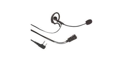 Midland MA30-L Kit Micro/oreillette avec contour d'oreille/ fonction PTT pour Talkie Walkie