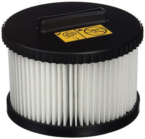 Dewalt Dwv9340-Xj Filtre pour Dwv900/01L Dwv902M/L Type 2, Blanc/Noir