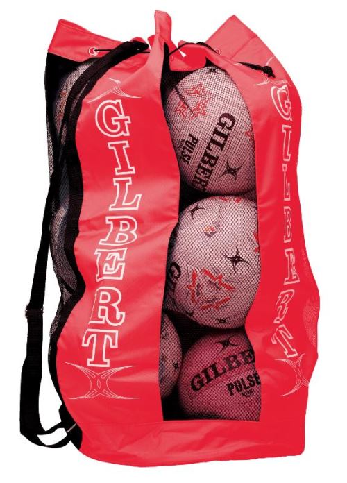 sac ballon permeable rouge marque gilbert