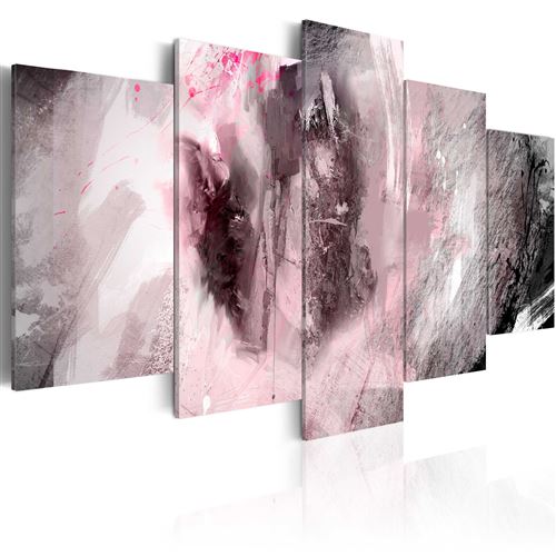 Tableau Pink Depth-Taille L 200 x H 100 cm