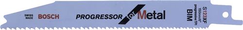 5 Lames De Scie Sabre S 123 Xf Progressor For Metal - Bosch - 2608654402