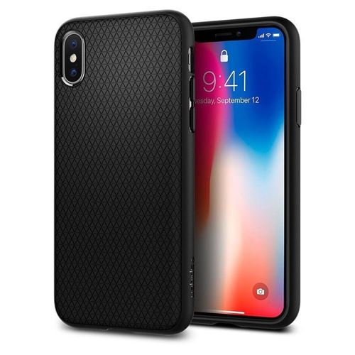 Spigen Liquid Air - Achterzijde behuizing voor mobiele telefoon - thermoplastic polyurethaan (TPU) - voor Samsung Galaxy S9