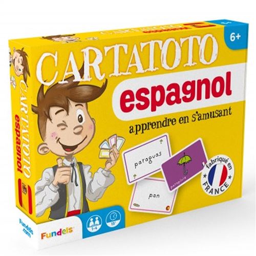 Jeu De Cartes Éducatives Cartatoto Apprendre L'espagnol