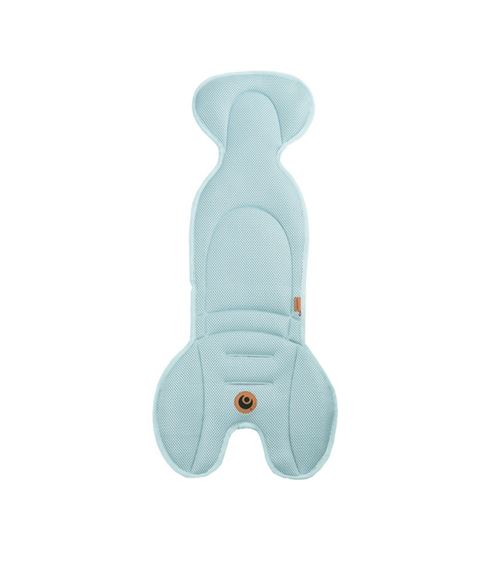Easygrow coussin de siège de voiture 74 x 22 cm filet bleu glace