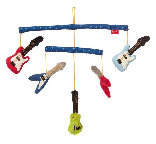 sigikid, Garçon, Mobile Guitares, Papa & Me, Multicolore, 41912