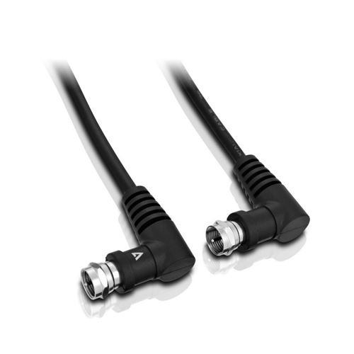 v7 câble coaxial mâle vers câble coaxial mâle, noir 1.5m 5ft noir