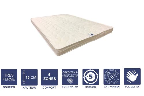 Literie Julien Matelas 140x190 Tr&egrave;s Ferme