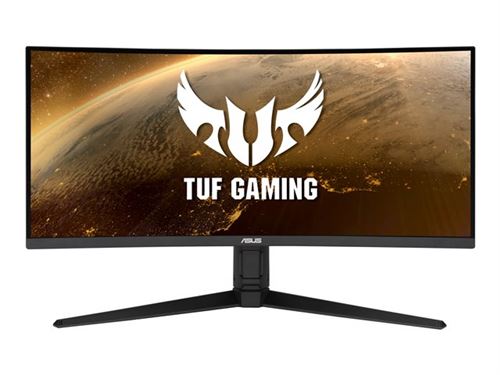 ASUS TUF Gaming VG34VQL1B - LED-monitor - spelen - gebogen - 34" - 3440 x 1440 UWQHD @ 165 Hz - VA - 550 cd/m² - 4000:1 - DisplayHDR 400 - 1 ms - 2xHDMI, 2xDisplayPort - luidsprekers
