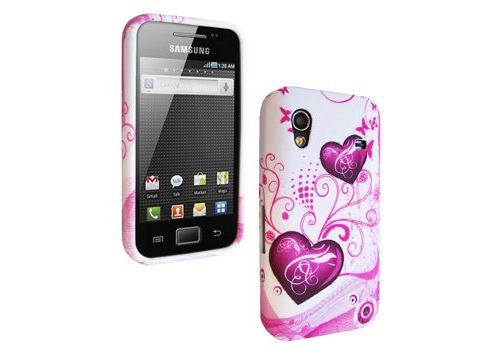 Housse SoftyGel Coeur pour Samsung Galaxy Ace S5830