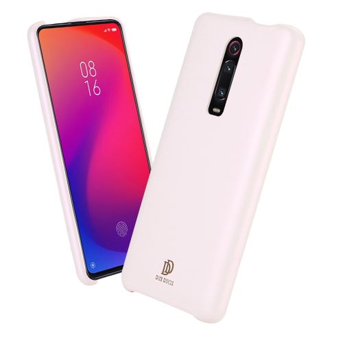 Coque en TPU + PU rose pour votre Xiaomi Redmi K20/Redmi K20 Pro/Mi 9T/Mi 9T Pro