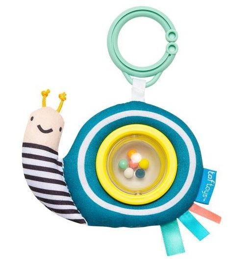Taf Toys hochet Scotty the Snailjunior 15 cm bleu/jaune