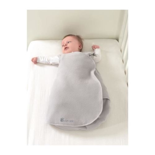CANDIDE Douillette Cache-Coeur Ouatinée Gris 55cm