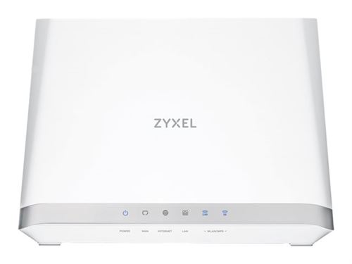 Zyxel XMG3927-B50A - Draadloze router - DSL-modem - 4-poorts switch - GigE - WAN-poorten: 2 - 802.11a/b/g/n/ac - Dual Band - VoIP-toegangspoort - wandbevestiging