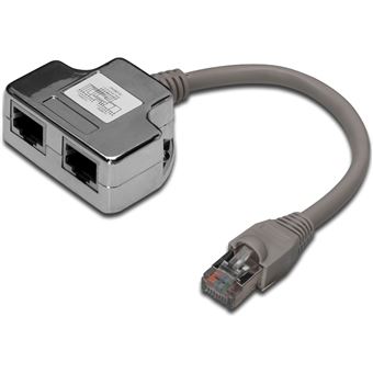 21.99.3050  Value Répartiteur Ethernet, Fiche RJ45 - Prise RJ45