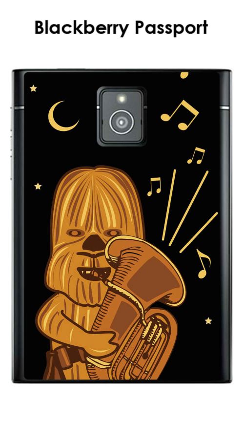 Coque Blackberry Passport design dark-wookie