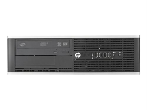 HP Compaq 8200 Elite - SFF Core i3 2100 - RAM 2 Go - HDD 250 Go - DVD SuperMulti - HD Graphics 2000 - Gigabit Ethernet - Win 7 Pro - moniteur : aucun