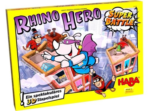 Haba jeu d'équilibre Rhino Hero - Super Battle (FR)