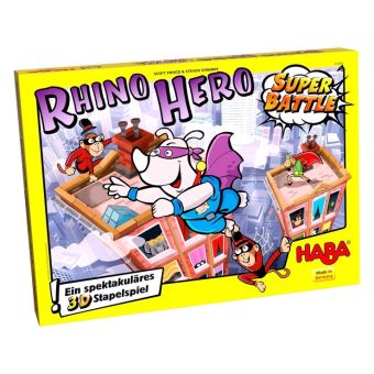 Haba jeu d'équilibre Rhino Hero - Super Battle (FR) - 1