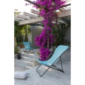 Lot De 2 Maxi Transat Lafuma Graphite Mobilier De Jardin Achat Prix Fnac