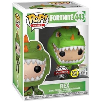 Figurine Funko Pop Games Fortnite S3 Rex Exclusivité Fnac