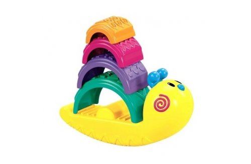 Escargot Empilo Arc en ciel Fisher price Y2778 Jouet À Empiler - vue 2