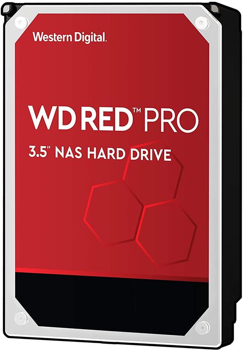 WD Red Pro NAS Hard Drive WD121KFBX - Disque dur - 12 To - interne - 3.5 - SATA 6Gb/s - 7200 tours/min