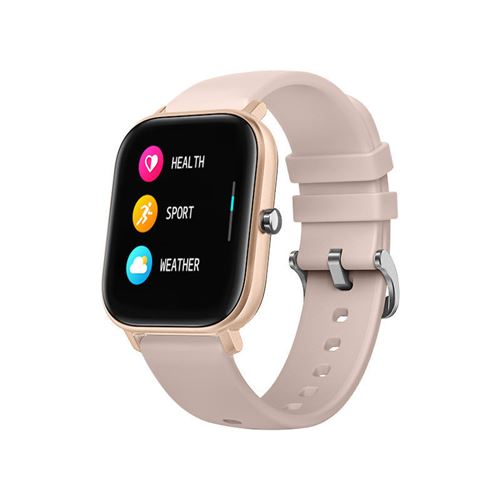 Montre Connectée CHRONUS pour Homme Femmes avec IP67 Etanche Sport Tracker d'activité pour Android iOS-Nude