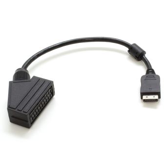Câble Péritel Vers HDMI Adaptateur Vidéo Convertisseur Péritel Vers Hdmi  Adaptateur Péritel Vers Hdmi Qyn