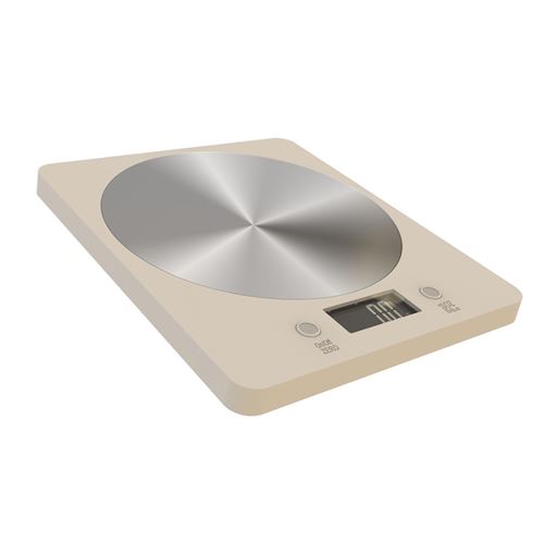Balance de cuisine électrique inox blanc