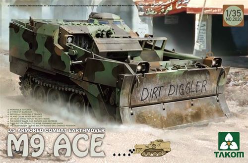 U.s.armored Combat Earthover M9 Ace - 1:35e - Takom
