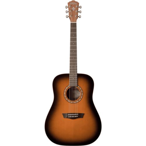 Washburn WD7SATBM - Guitare acoustique - Dreadnought Tobacco Sunburst